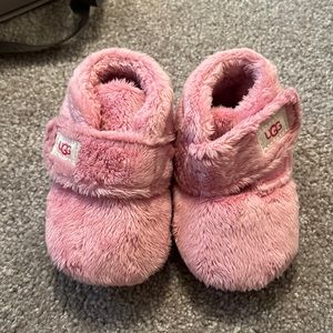 Pink UGG slippers